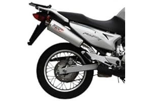 Escape Mivv Oval Honda Transalp 650 00-04 Acero inoxidable