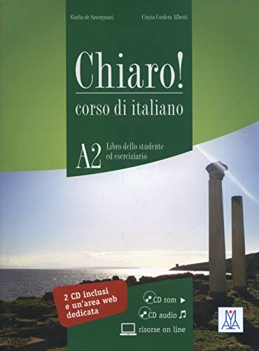 Chiaro! Livello A2 Corso Di Italiano: Libro + CDROM + CD audio A2