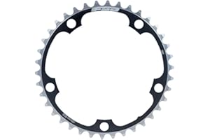 FSA Pro Road N10 130BCD - Plato de cadena (130 x 48 cm), color negro