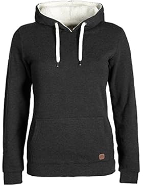 DESIRES Derby Pile Damen Kapuzenpullover Hoodie Sweatshirt mit Teddy-Innenfutter aus hochwertiger Baumwollmischung