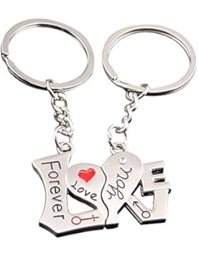 Dragon868 Creative Paar Keychain Geschenk Cup Liebe Schlüsselanhänger