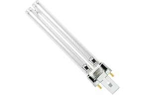 MARINE COLOR SunSun - Lampadina di ricambio UV 9 Watt G23, attacco a 2 pin, per JUP-01, HW-303B, 304B-HW, CF400UV, CF500UV