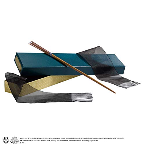 Noble Collection- Animales Fantásticos Varita Newt Scamander, (NOB5622)