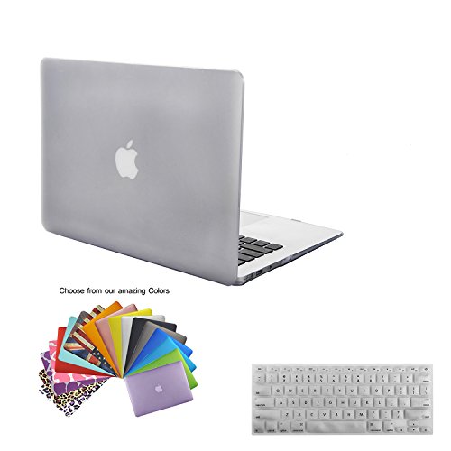 Macbook Air 11 Hülle,TECOOL [Ultra Slim Serie] Plastik Hartschale Schutzhülle Snap Case und Silicon Tastatur Abdeckung für Apple MacBook Air 11.6 Zoll - Klar