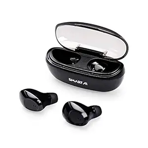 Smart AI TWS11B Truly Wireless Bluetooth In Ear Earbuds with Mic (Black)