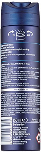 Nivea Men Deo Fresh Active Spray, ohne Aluminium, Doppelpack, 1er Pack (2 x 150 ml) - 2