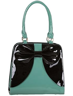 Dancing Days by Banned Damen Tasche - Lila Vinyl Handtasche