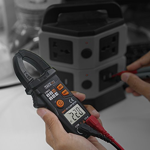 Tacklife Professional CM03 Digital Clamp Meter Smart vollautomatischer Zangenmultimeter mit 6000 Counts AC/DC Spannungsprüfer Stromtester mit Hintergrundbeleuchtung - 7
