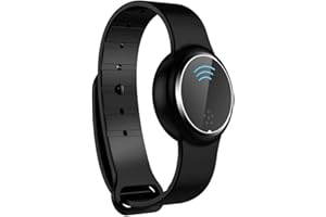 Bakermiche Bracelet Anti-moustiques à Ultrasons, BraceletAnti-Insectes Intelligent, Montre Bracelet Electronique Anti-Moustique avec Charge USB Étanches Idéal en Voyage, pour Enfants Et Adultes