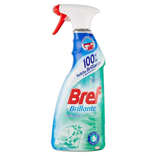 8 x BREF Brillante Vetri Spray 750 Ml