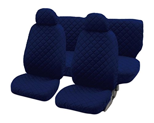 Lupex Shop Trap_Jblu Coprisedili, Trapuntati Jeans, Blu Scuro