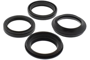 MOTOX-TREME Gabelsimmerring-Satz Dichtung mit Staubkappen kompatibel mit Yamaha WR 125 X Bj. 2009-2017