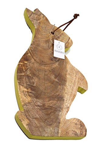 Mangoholz Schneidebrett Hase - 3