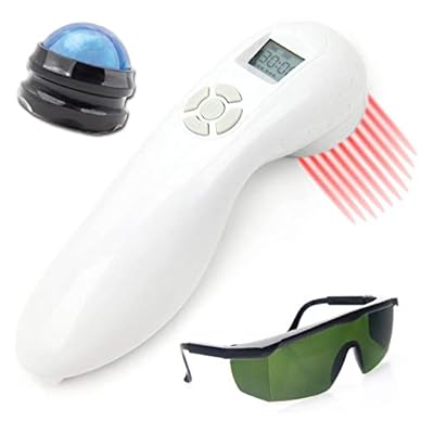 Pain Relief Cold Laser Therapy Device With Free Gift Goggles For Knee, Shoulder, Back, Joint & Muscle Pain, Low Level Red Light Hand Held Unit