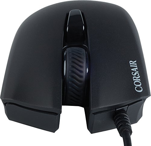 Corsair Harpoon RGB - Rat  n   ptico para Juegos  Retroiluminaci  n RGB Multicolore  6000 dpi  con Cable   Negro