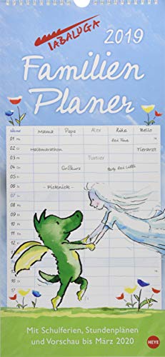 Tabaluga Familienplaner - Kalender 2019