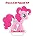 Produktbild 1 17 cm vorgeschnitten Pinkie Pie My Little Pony essbaren Kuchendeckel Dekoration