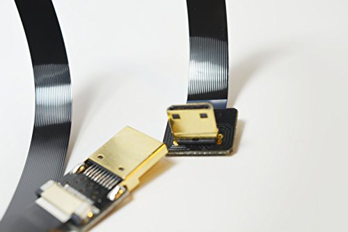 Neue schwarze FPV HDMI Kabel Mini Schnittstelle zu Standard-Schnittstelle für 5D3 5D2 GH3 GH2 5N 5T 5R 7N 60CM - 8