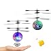 Produktbild RC Flying Ball Mini Flugzeug Hubschruber infrared Induction Helicopter Shining LED Lichter Fernbedienung Spielzeug Flying Toy für Jungen MädchenZufällige Farben