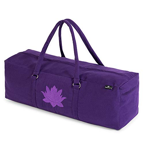 Yoga Studio Sac pour accessoires de yoga, violet, 61x21x21 cm