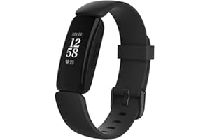 Fitbit Inspire 2 - Tracker per Fitness e Benessere con Un Anno di Prova Gratuita del Servizio Fitbit Premium, Rilevazione Continua Battito Cardiaco, Durata Batteria fino a 10 giorni, Black