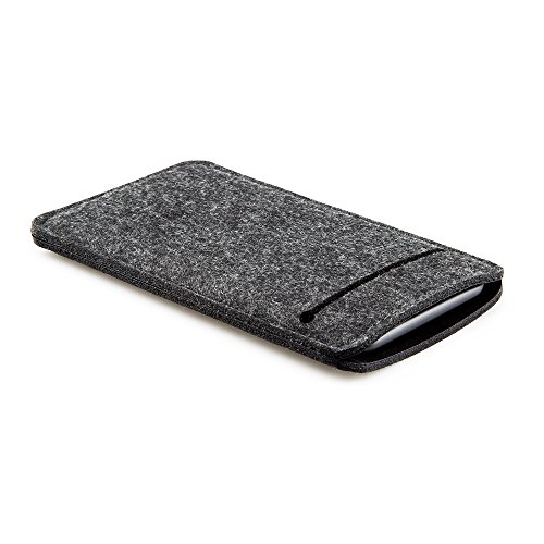 FORMGUT® Phone Bag I für iPhone 6 7 8 plus // Schutzhülle Tasche Socke Hülle aus Filz passgenaue Tasche mit weichem Innenfutter smartphone handy case Sleeve mit zweiter Tasche auf Rückseite // Schwarz FORMGUT® Phone Bag I für iPhone 6 7 8 plus // Schutzhülle Tasche Socke Hülle aus Filz passgenaue Tasche mit weichem Innenfutter smartphone handy case Sleeve mit zweiter Tasche auf Rückseite // Schwarz