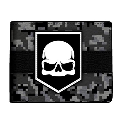 Preisvergleich Produktbild Offizielle Call of Duty Black Logo Bi-Fold Geldbörse - Boxed