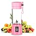 Produktbild Local Makes A Comeback Wiederaufladbarer Juice Blender mit USB-Anschluss, tragbarer Mini-Mixer, Juicer Cup mit Updated 6 Blades