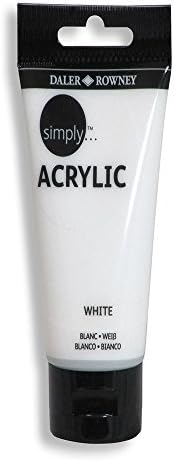Daler-Rowney Simply Acrylic 250ml Tube (White)