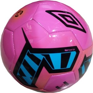 Umbro 20785U-Etg Balón, Rosa/Negro, Talla Única