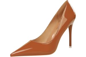 seiveini Femme Escarpins à Talons Aiguilles Bout Pointu Pompes à Talons Hauts Élégante Escarpins à Talons Hauts Sexy High Heels Chaussures de Soirée Cérémonie Mariage Fête