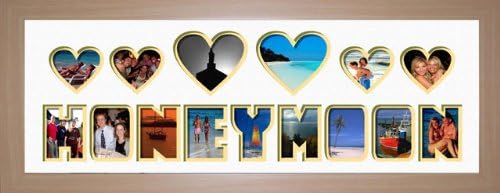 HONEYMOON luxury photograph word frame