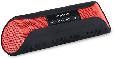 Bluetooth Speakers, Venstar Bluetooth 4.0 Portable Wireless Speakers For 12+ Hrs Music Streaming and Hands-Free Calling, Built-In Mic, 3.5mm Audio Port, Rechargeable Battery Boombox