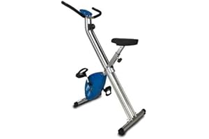 HOBBYTECH Vélo d'appartement pliable FYTTER, 3kg de roue d'inertie, 6 fonctions et écran LCD