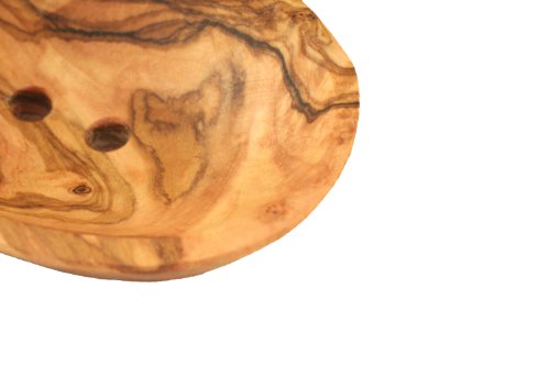 D.O.M. Olivenholz Seifenschale Mini ca. 9 cm - 3