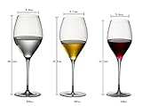 Farbe: Transparent VIO Startseite Champagnergläser Bleifreier Glaskelch Wein Rotweinglas,Transparent,Klein