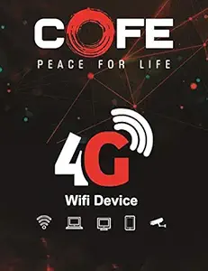 COFE4G WiFi Multi Sim WiFi Device and Support All CCTV Dvr and Nvr and WiFi Camera and Bio-Metric System