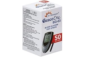 Dr. Morepen Gluco-One BG-03 Blood Glucose 50 Test Strips Only