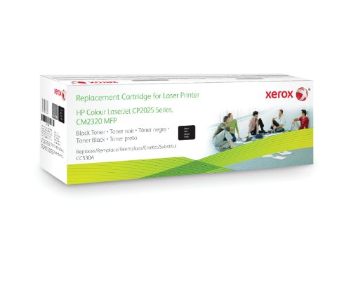 XEROX Original Toner schwarz fuer HP LJ CP2025 CM2320 alternativ zu CC530A 3.500Seiten