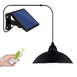 💡 【Alto Brillo】Luces LED de alto brillo, grandes paneles solares, batería incorporada de 4400 mah, la tasa de conversión de energía es más alta que los productos tradicionales (19.6%). Tarda 7 horas en cargarse completamente, el brillo máximo dura 16 horas. Esta luz solar está equipada con un control remoto (distancia: 15 metros).
