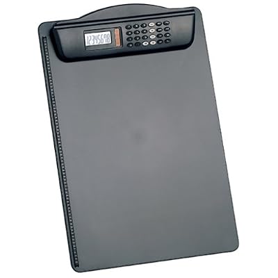 MAUL A4 Clipboard calculatrice Poche Calculatrice basique Noir - Calculatrices (Poche, Calculatrice basique, 8 chiffres, Batterie/Solaire, Noir)