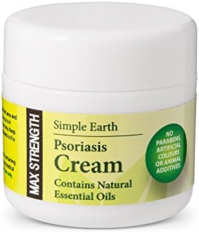 Simple Earth Max Strength, Advanced Psoriasis Cream Relieve itching, soothe inflamed skin 50ml