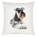 Produktbild Schnauzer Dog Image Design Large Cushion Cover with Filling