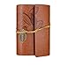 Produktbild cosanter Einband Vintage Notebook PocketBook Loose Leaf Leder Bezug Travel Journal Geschenk (braun)