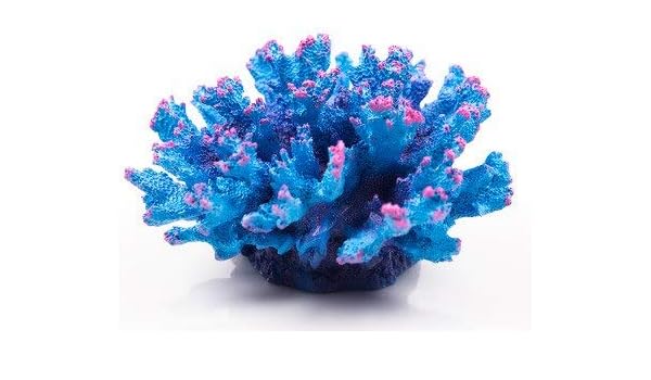 Red Resin Artificial Fer Coral Aquarium Decoration Fish Tank Plant
