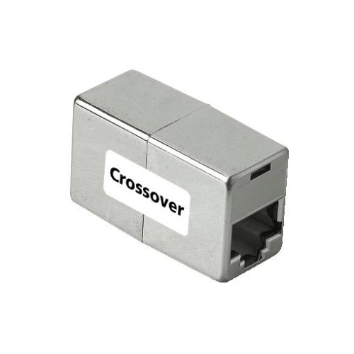 Hama CAT5e-Netzwerkadapter Cross-Over, 2x Modular 8p8c (RJ45)-Kupplung