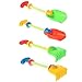 Produktbild ECMQS Strand Schaufel, Strand Rechen, Wasser Gewehr Strand Spielzeuge, abspielen Wasser Bad Spielzeug, 1 Stück Zufällig Farbe Neu (Schaufel)
