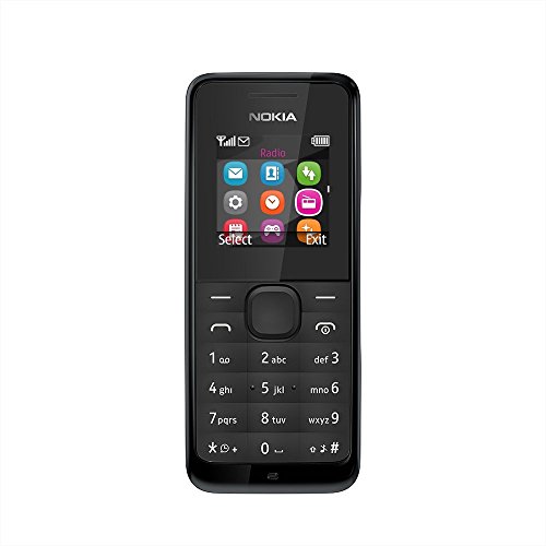 Microsoft-Nokia-105-UK-SIM-Free-Mobile-Phone-Black