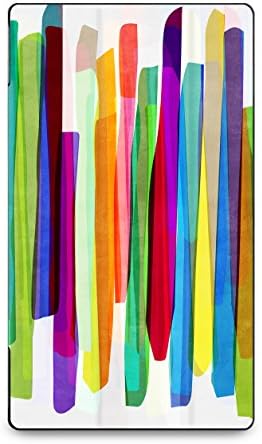 caseable Fire HD 10 Cover (5th Generation - 2015 Release), Colorful Stripes 1