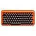 Produktbild BOHENG Tastatur, Dood-Bluetooth-mechanische Tastatur, drahtlose komplexe Tastatur für iPad Tablet Apple MAC, 79 Tasten, Hintergrundbeleuchtung Schreibmaschine,Orange